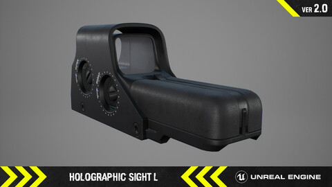 Holographic Sight L - FPS Weapon Attachment [ Unreal Engine ]
