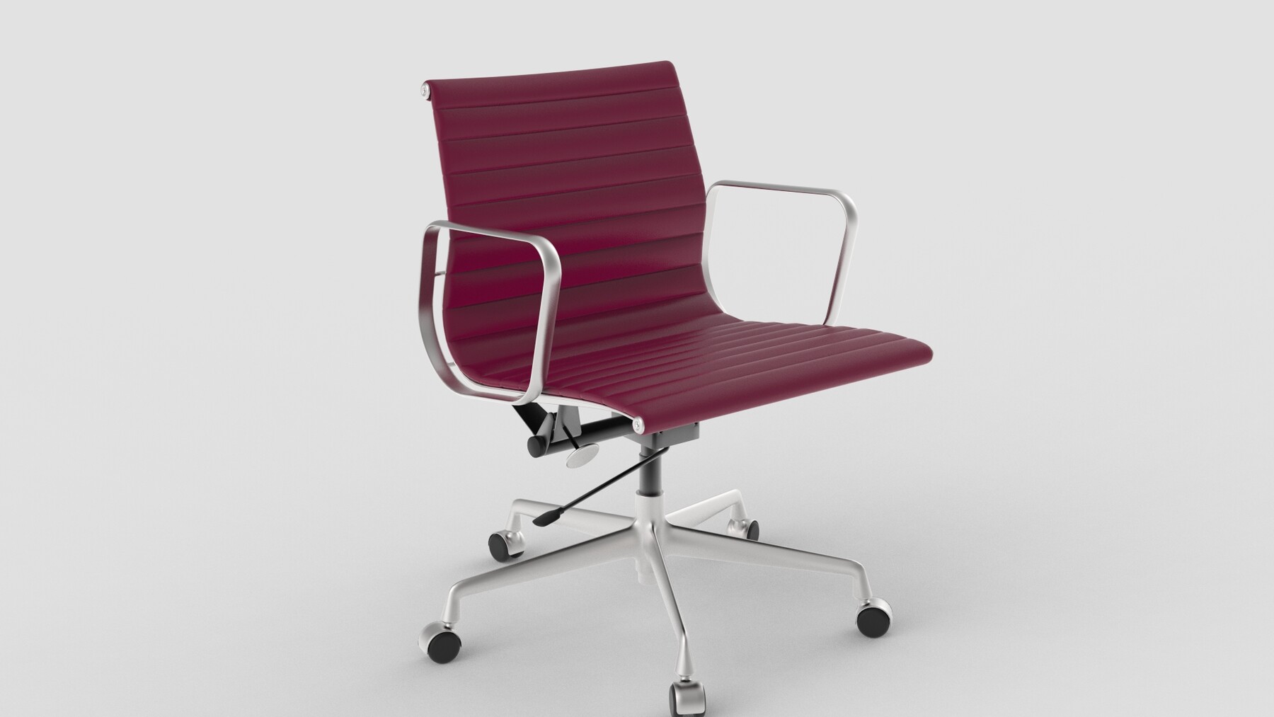 ArtStation - Vitra Aluminium Chair 117 Brick | Game Assets