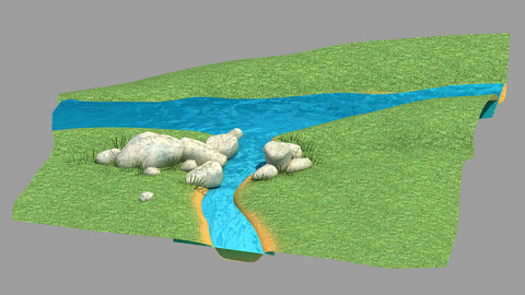 100 Mu Forest - River 03