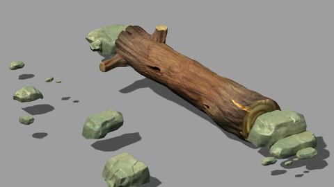 Single wood bridge 09