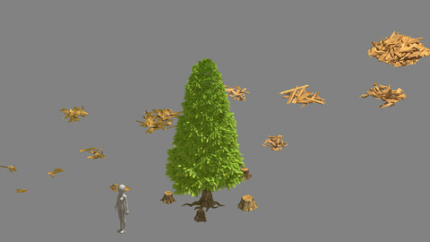 Lumberyard - Pine Tree 02