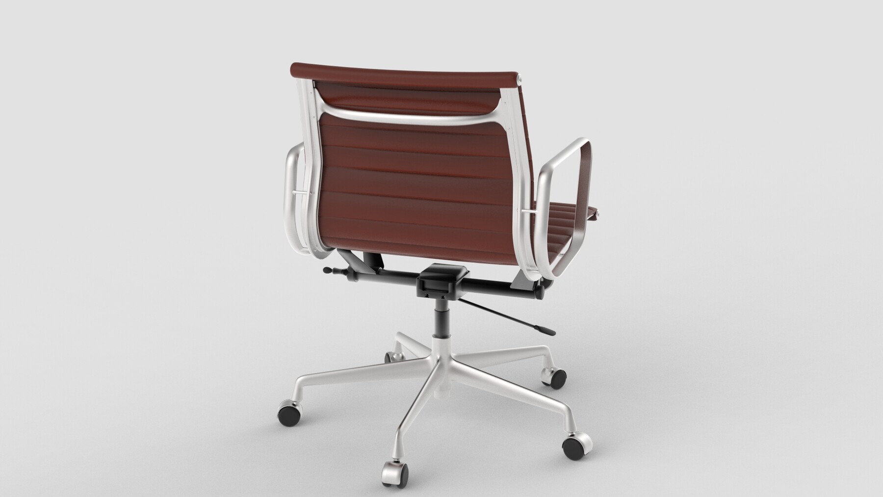 ArtStation Vitra Aluminium Chair 117 Dark Red Resources