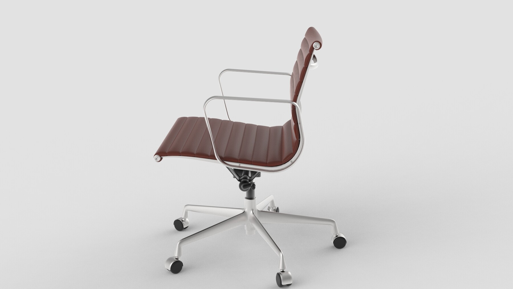 ArtStation Vitra Aluminium Chair 117 Dark Red Resources