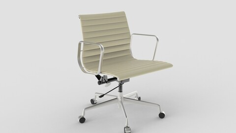 Vitra Aluminium Chair 117 Ivory