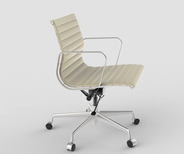 ArtStation - Vitra Aluminium Chair 117 Ivory | Resources