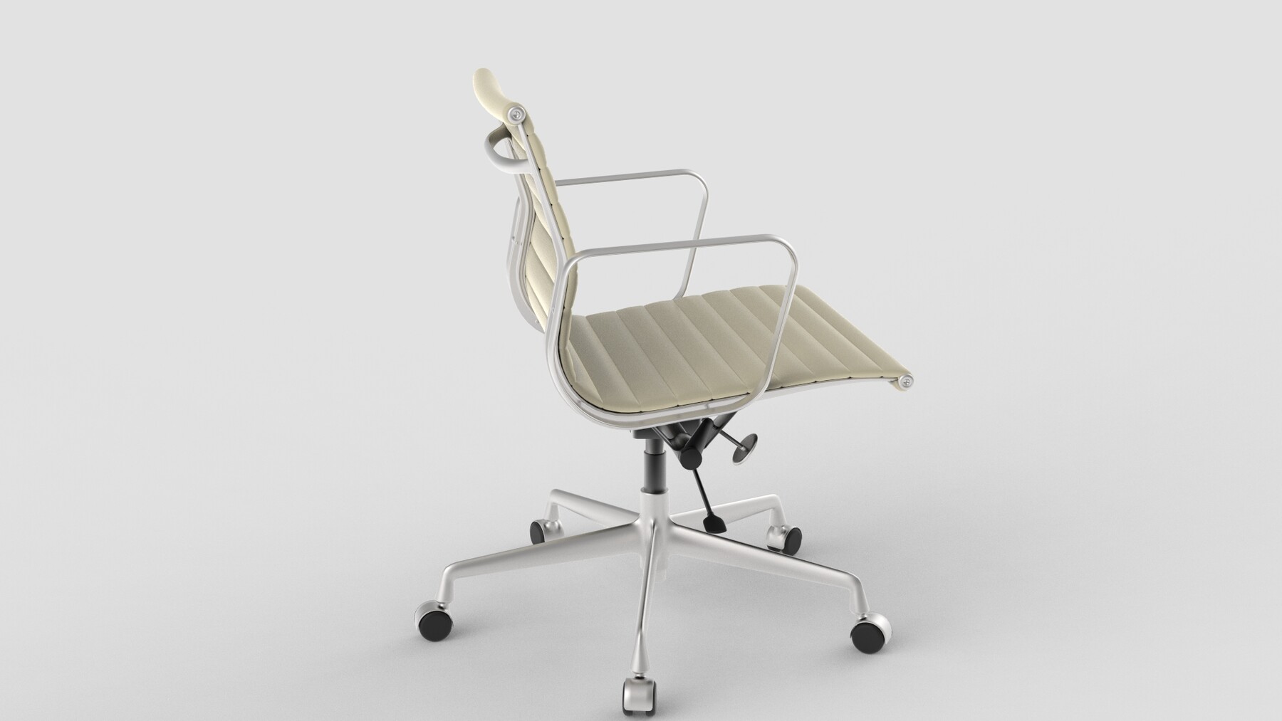 ArtStation - Vitra Aluminium Chair 117 Ivory | Resources