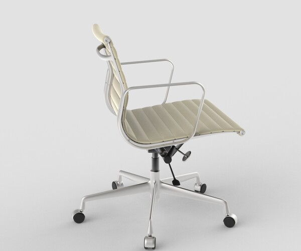 ArtStation - Vitra Aluminium Chair 117 Ivory | Resources