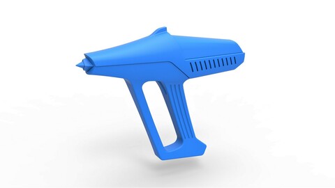 Cosplay 3D printable Pistol of Traybors henchmen from Buck Rogers in the 25th Century TV series