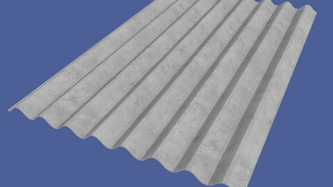 Slate Roof 1130x1750mm 8 Waves