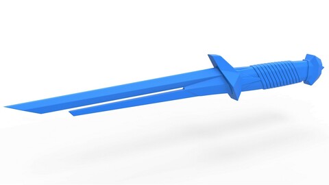 Cosplay 3D printable Dagger of Loki from the movie Thor Ragnarok 2017