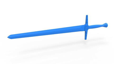 Cosplay 3D printable Sword from The Witcher TV series