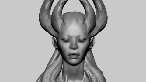 Fantasy Female Head 06