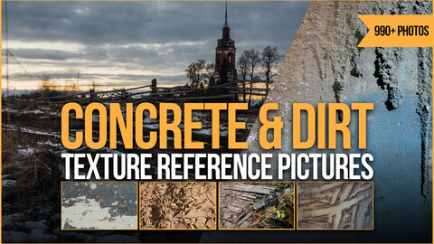 990+ Concrete & Dirt Textures