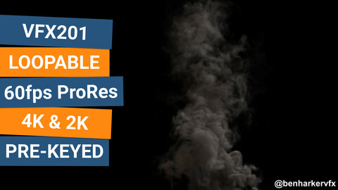 VFX201 - Loopable Smoke VFX Asset