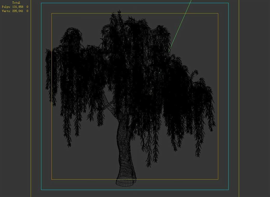 ArtStation - Forest Plant - Willow Tree 93 | Game Assets