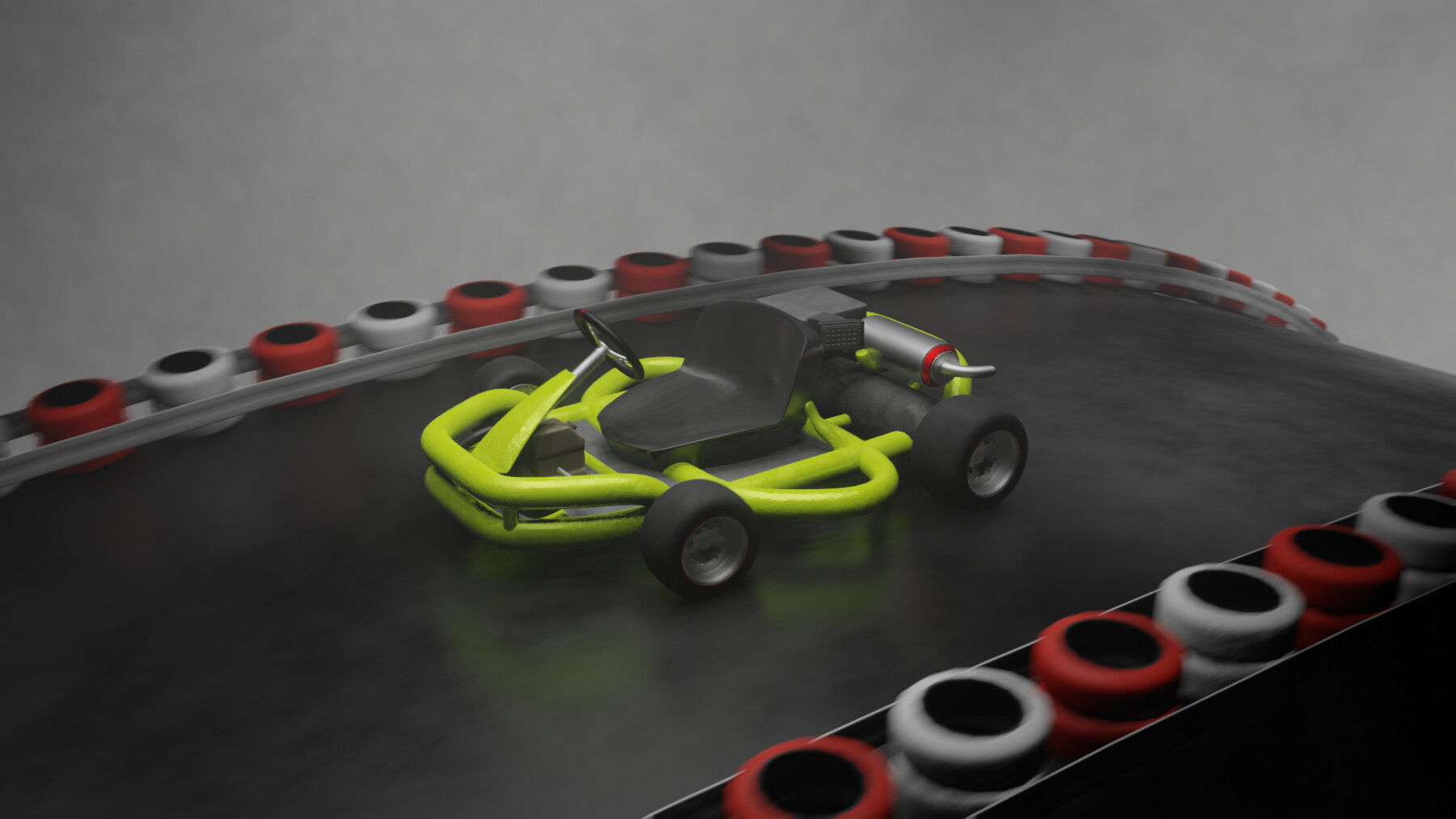 ArtStation Go Kart Game Assets