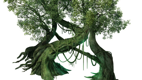 Leprechaun Forest - Tree Transfer Point 01