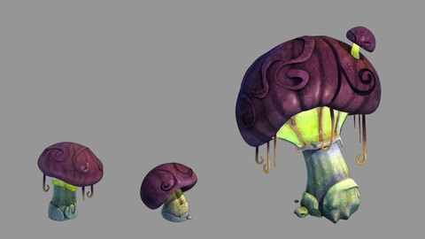 Yunmengze - Glowing Mushrooms 21