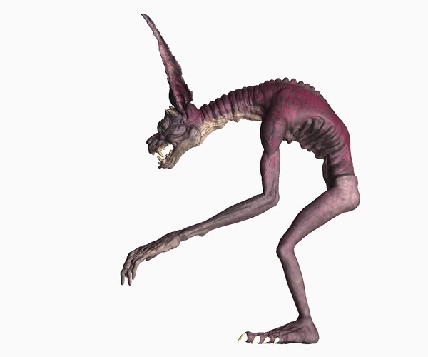 ArtStation Demon from Scooby Doo Resources