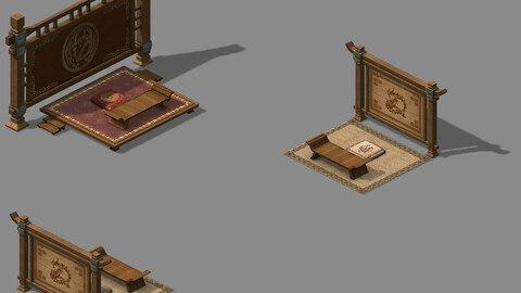 Dynasty - Dining Table Screen 01