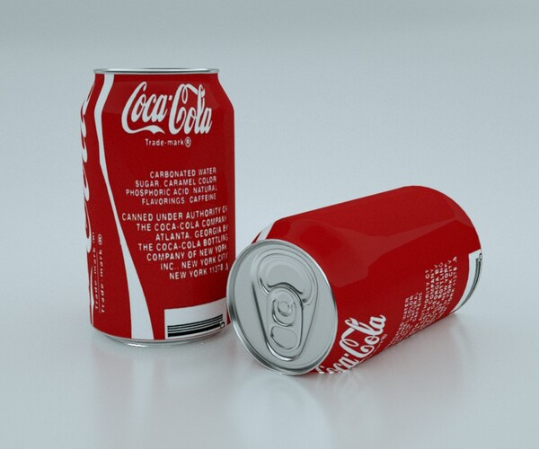 ArtStation - soda can 3d model | Resources