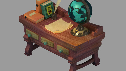 Home Furniture Making - Desk 02