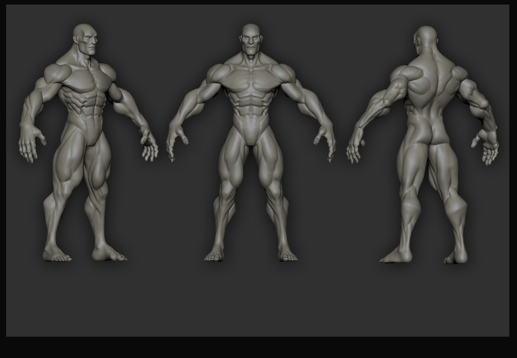 ArtStation - Stylized male anatomy | Resources