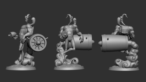 Earthworm Jim fan art STL