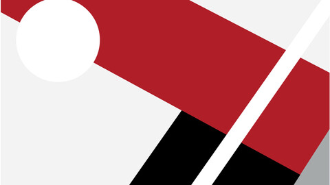 Geometric Shapes Abstract Artwork