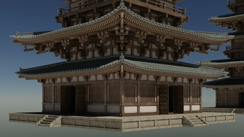 Japanese Modular Pagoda 2