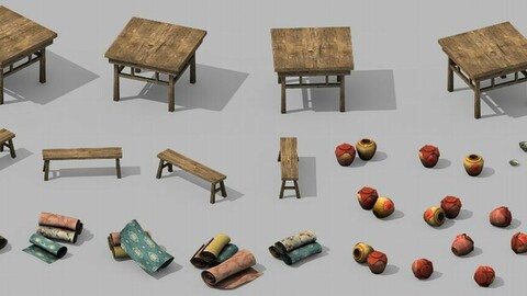 Barbarians - Tables and chairs 02