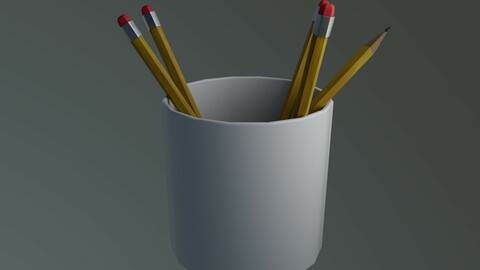 Pencils and Cup