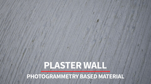 Plaster Wall | 8K Photogrammetry Based Material