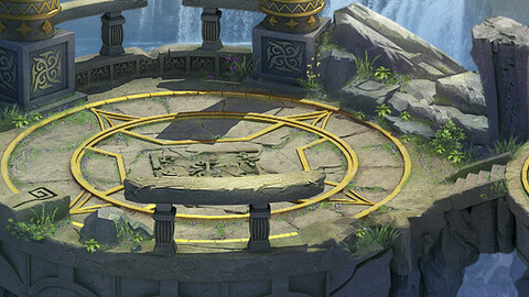 The moon Mountain peaks - Clan answer Shitai