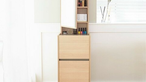 Ray standing plus storage makeup stand 2colors