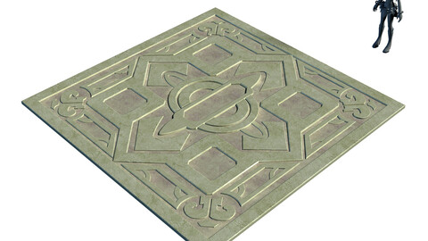 Ancient Capital Building - Floor Tile 06