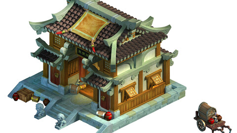 Ancient Capital Architecture - Treasure Court
