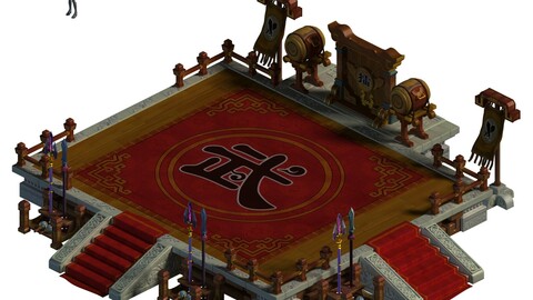 Ancient capital building - the ring