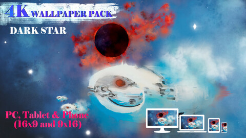 Dark Star 4K Wallpaper Pack