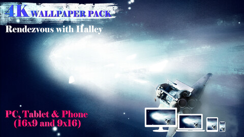 Rendezvous with Halley 4K Wallpaper Pack