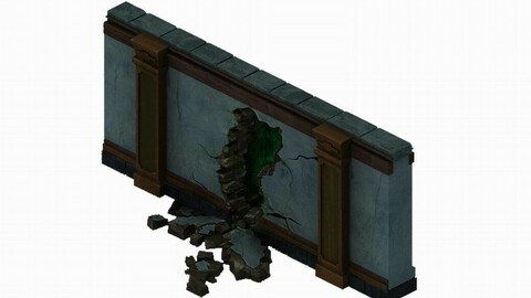 Church Hospital - Broken Wall 01