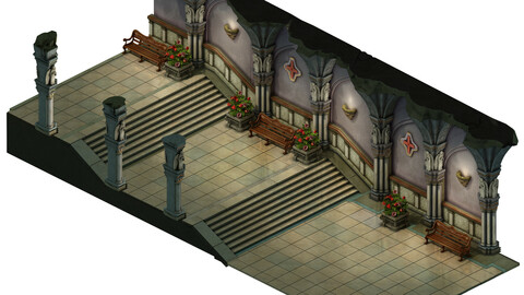 Church Hospital - Corridor Vestibule