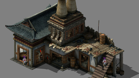 Capital city planning - blacksmith shop