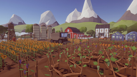 Low Poly Farm Pack