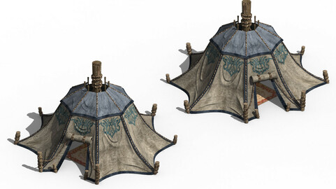 Barracks Buildings - Tents 043