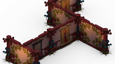 Lek Pagoda - Second floor partitions