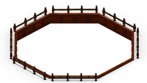 pagoda - double the third floor package - fence