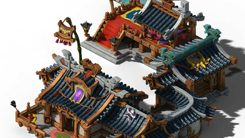 Lin an City - grocery store