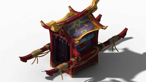 Lin an City components - sedan chair 01
