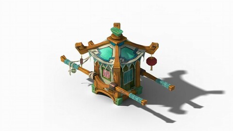 Lin an City components - sedan chair 02